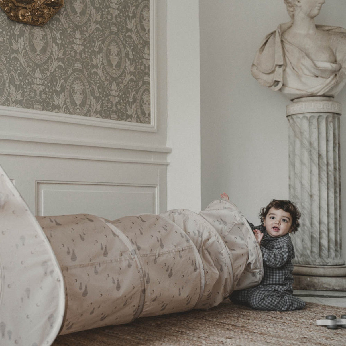 That's Mine Blue Check Hallie Pants