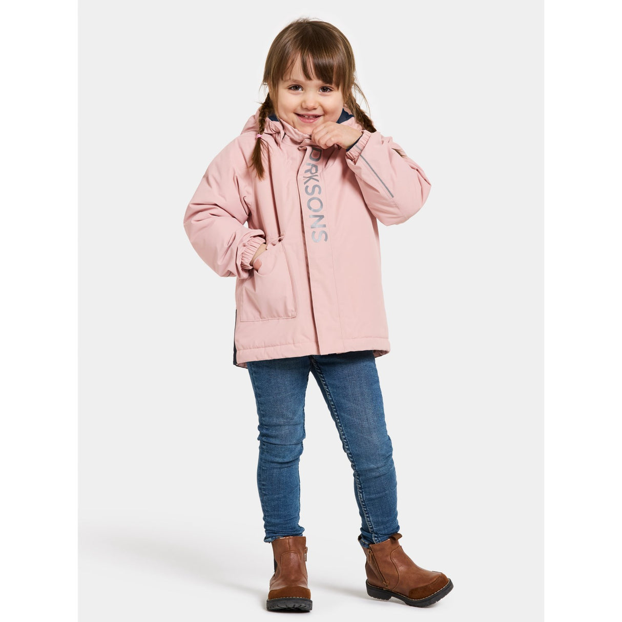 Didriksons Dusty Pink Talvi Kids Jacket