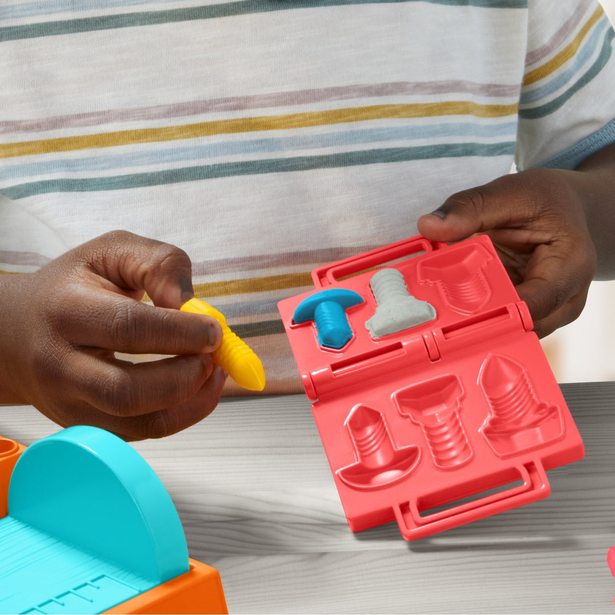 Play-Doh Stamp N Saw Tool Bench Playset
