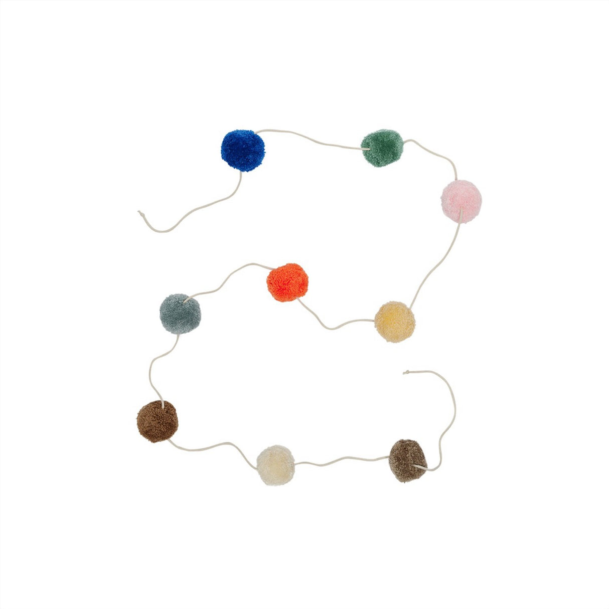OYOY Multi Pom Pom Garland