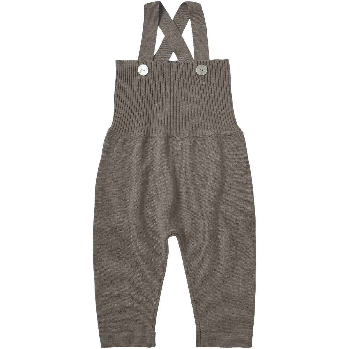 FUB Hazel Melange Baby High Waist Overalls