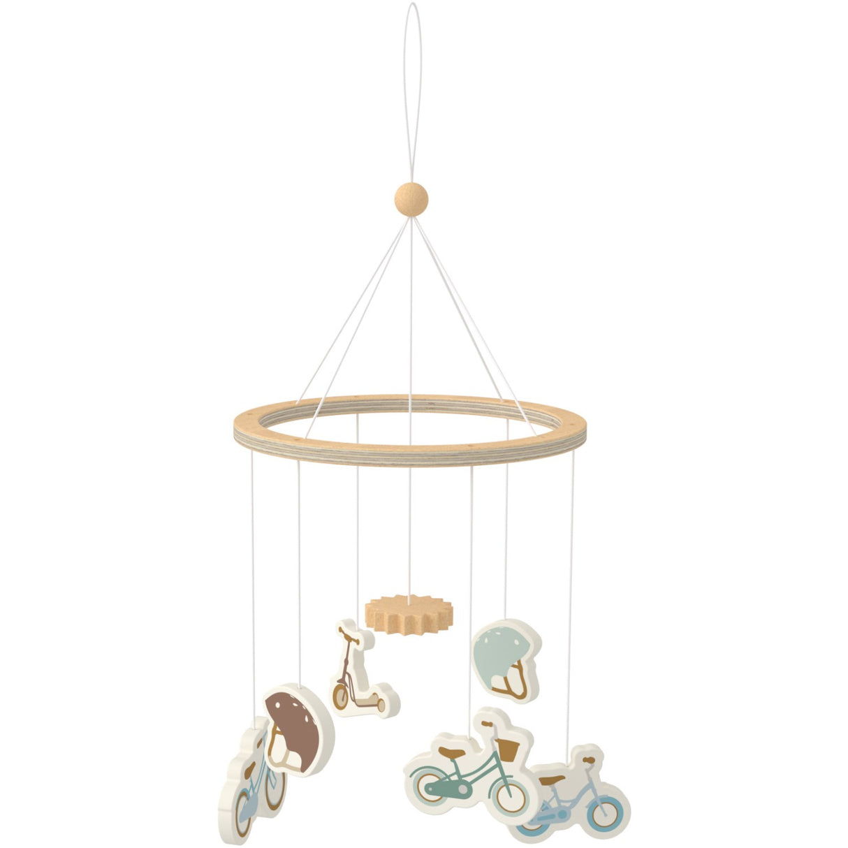 Cam Cam Copenhagen Bicycles Wooden Cot Mobile