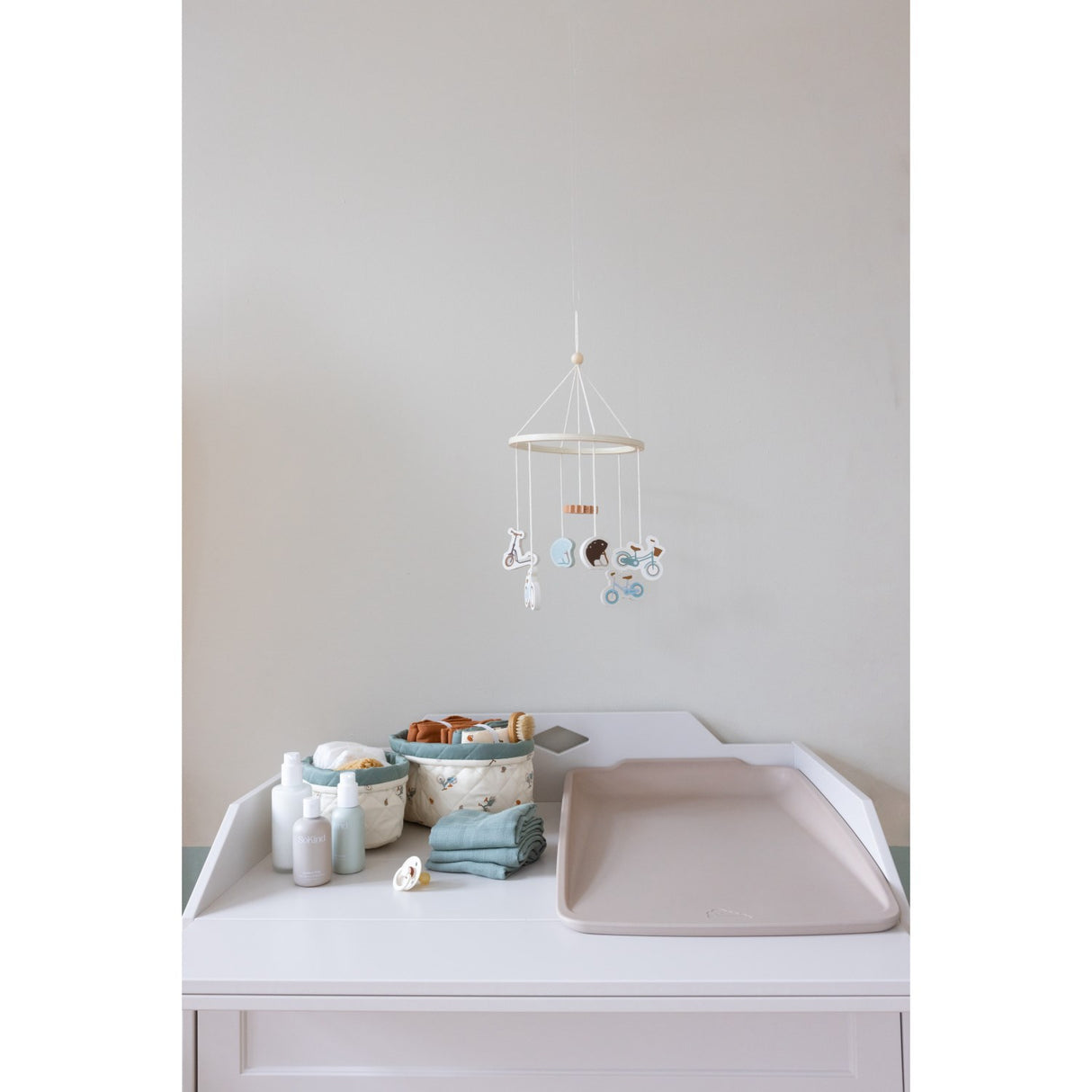 Cam Cam Copenhagen Bicycles Wooden Cot Mobile