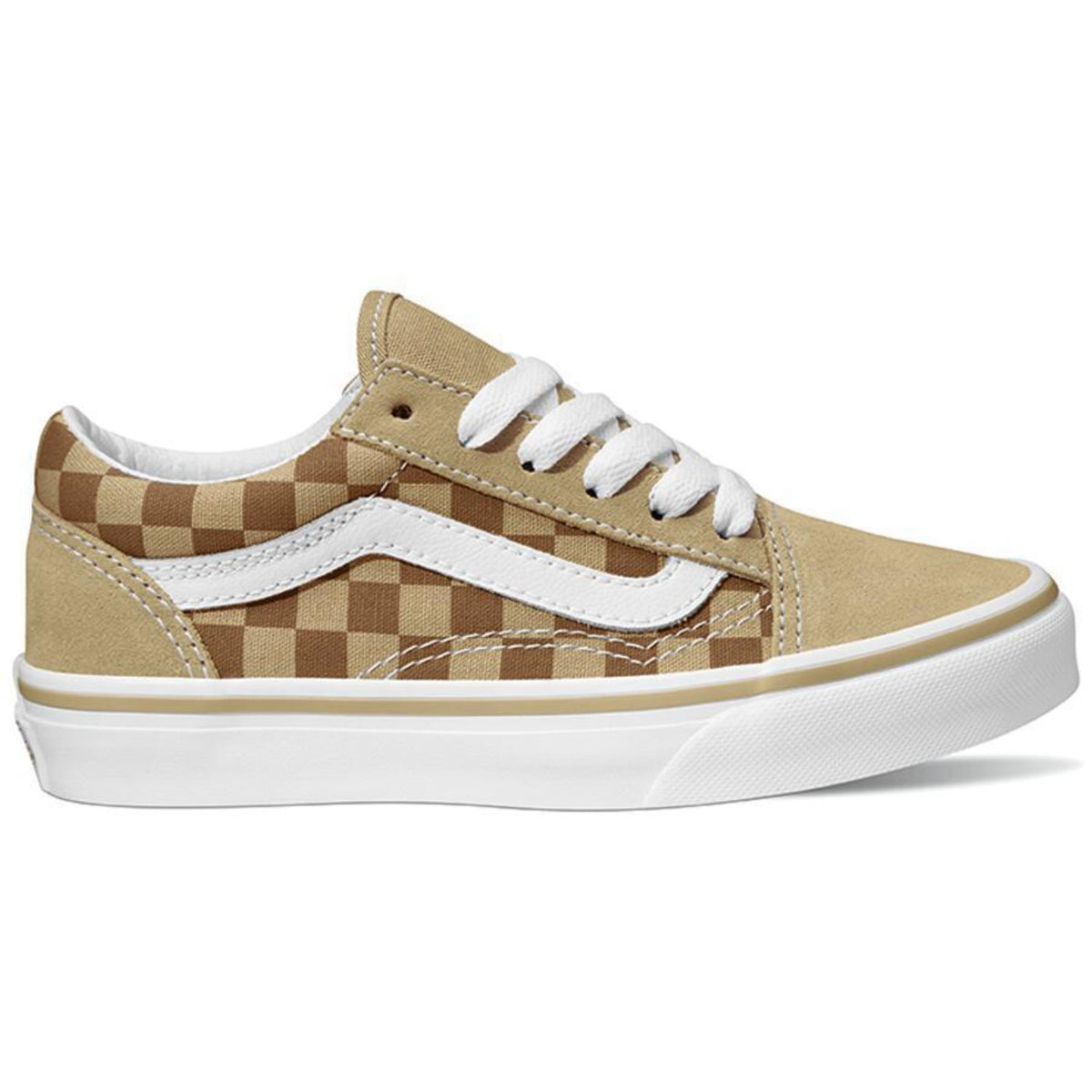 Buy VANS Neutral Checkerboard BROWN/TRUE WHITE Old Skool Neutral