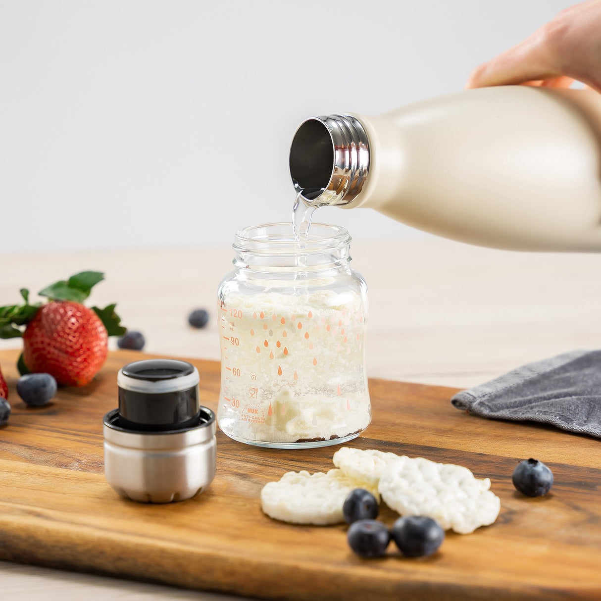 REER Thermo Bottle - Creme