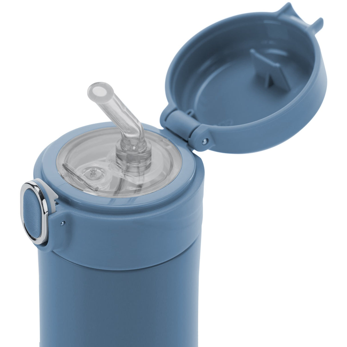 REER Drinking bottle with straw - Blue