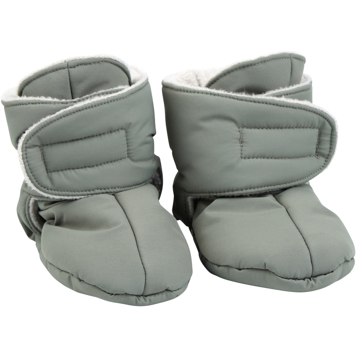 Voksi® Meadow Green Baby Booties-Meadow Green Light Grey