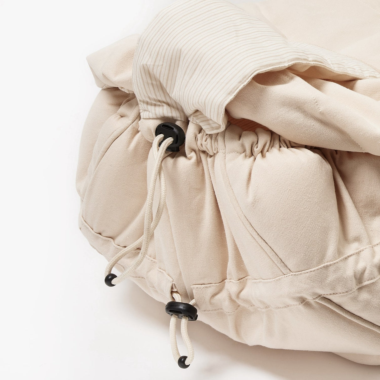 COPENHAGEN COLORS Cream With Cream Solid Stripe Organic Multifunctional Lift 2.0