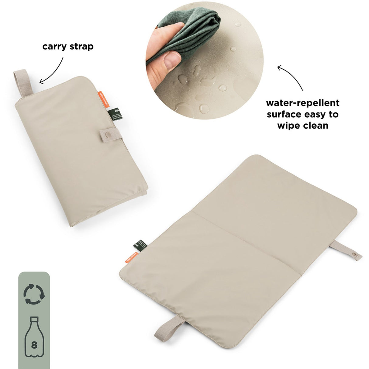 DonebyDeer Sand Foldable Changing Mat