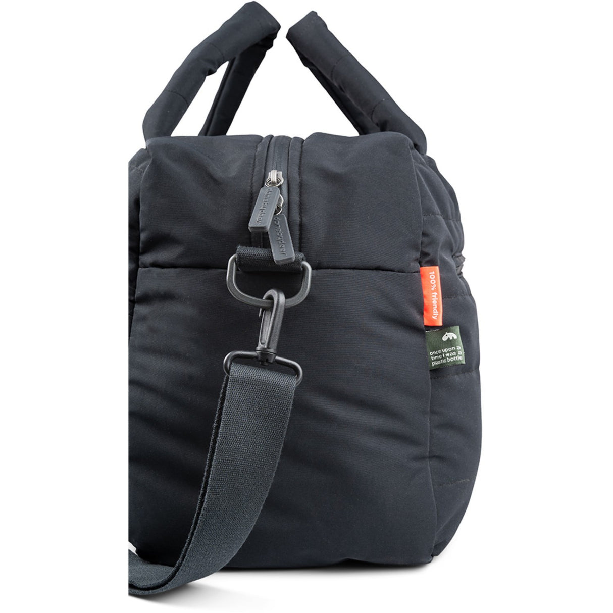 DonebyDeer Black Quilted Diaper Bag