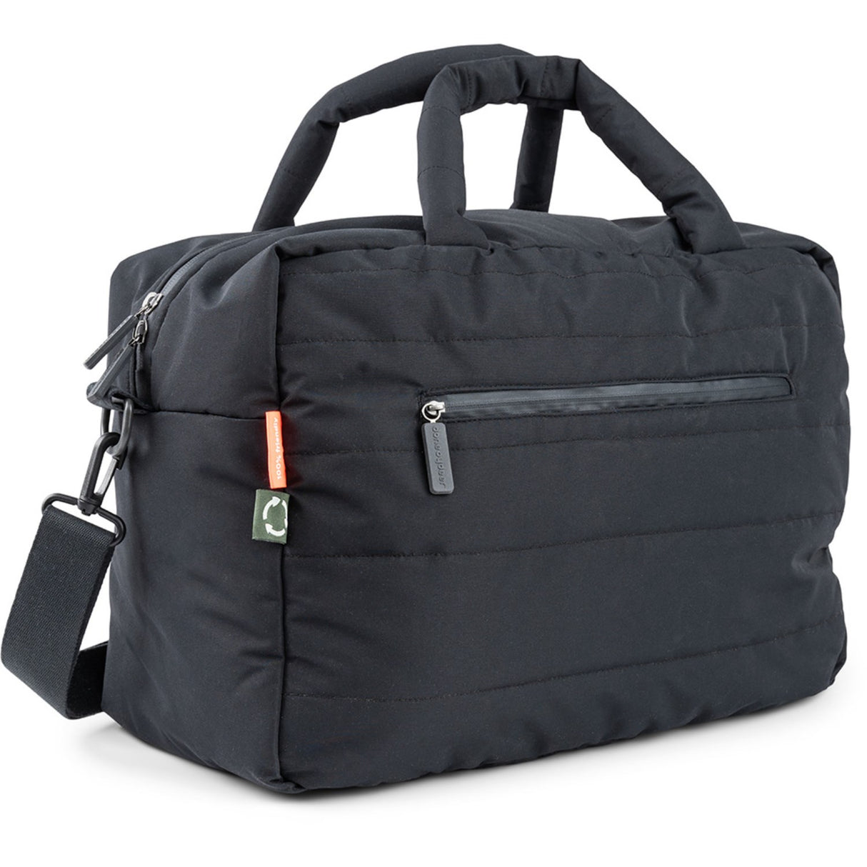 DonebyDeer Black Quilted Diaper Bag