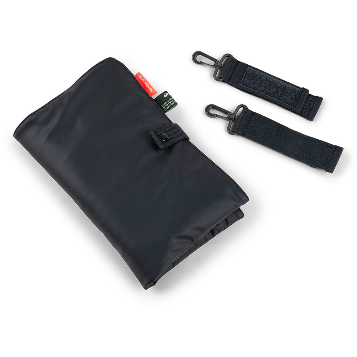 DonebyDeer Black Quilted Diaper Bag