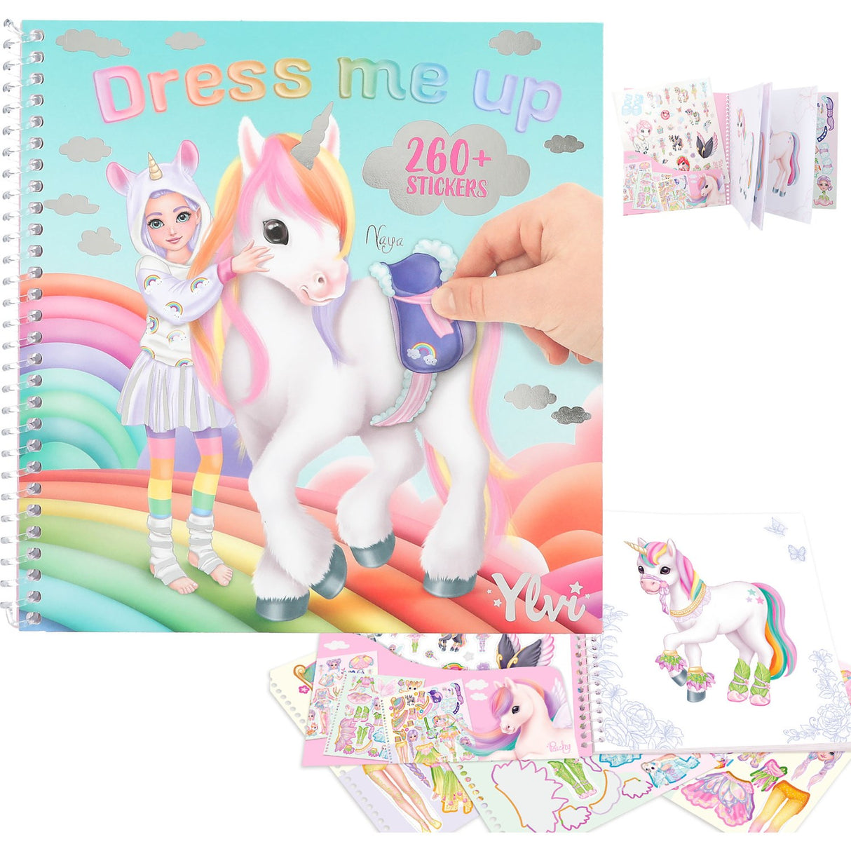 Ylvi Dress Me Up Sticker Book