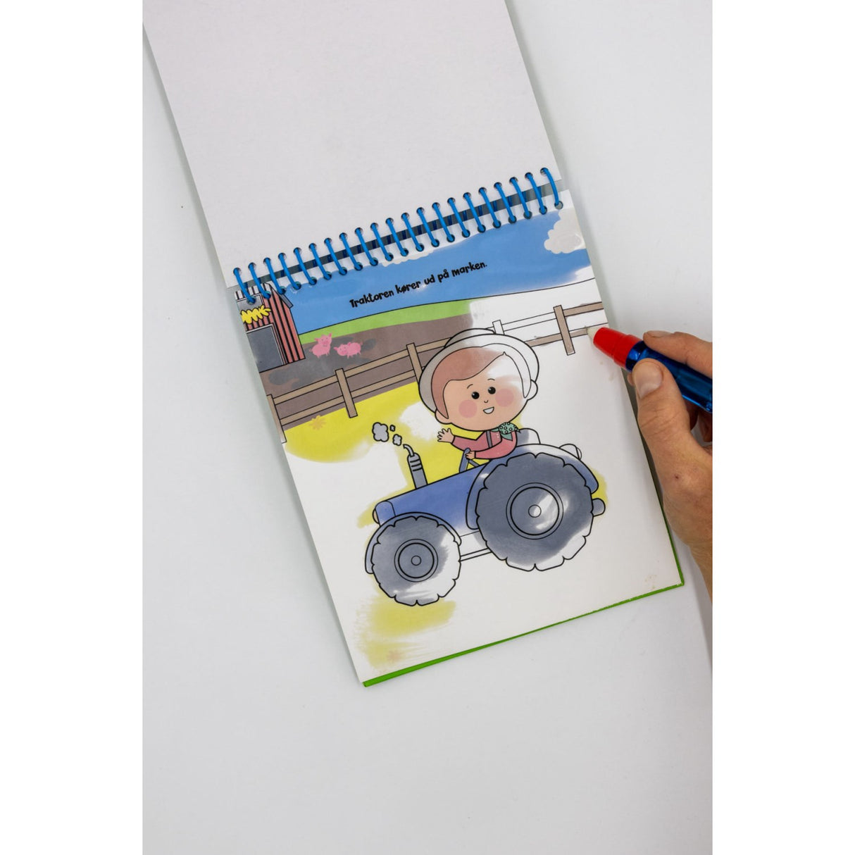 Forlaget Bolden Magic Coloring Book: På Bondegården