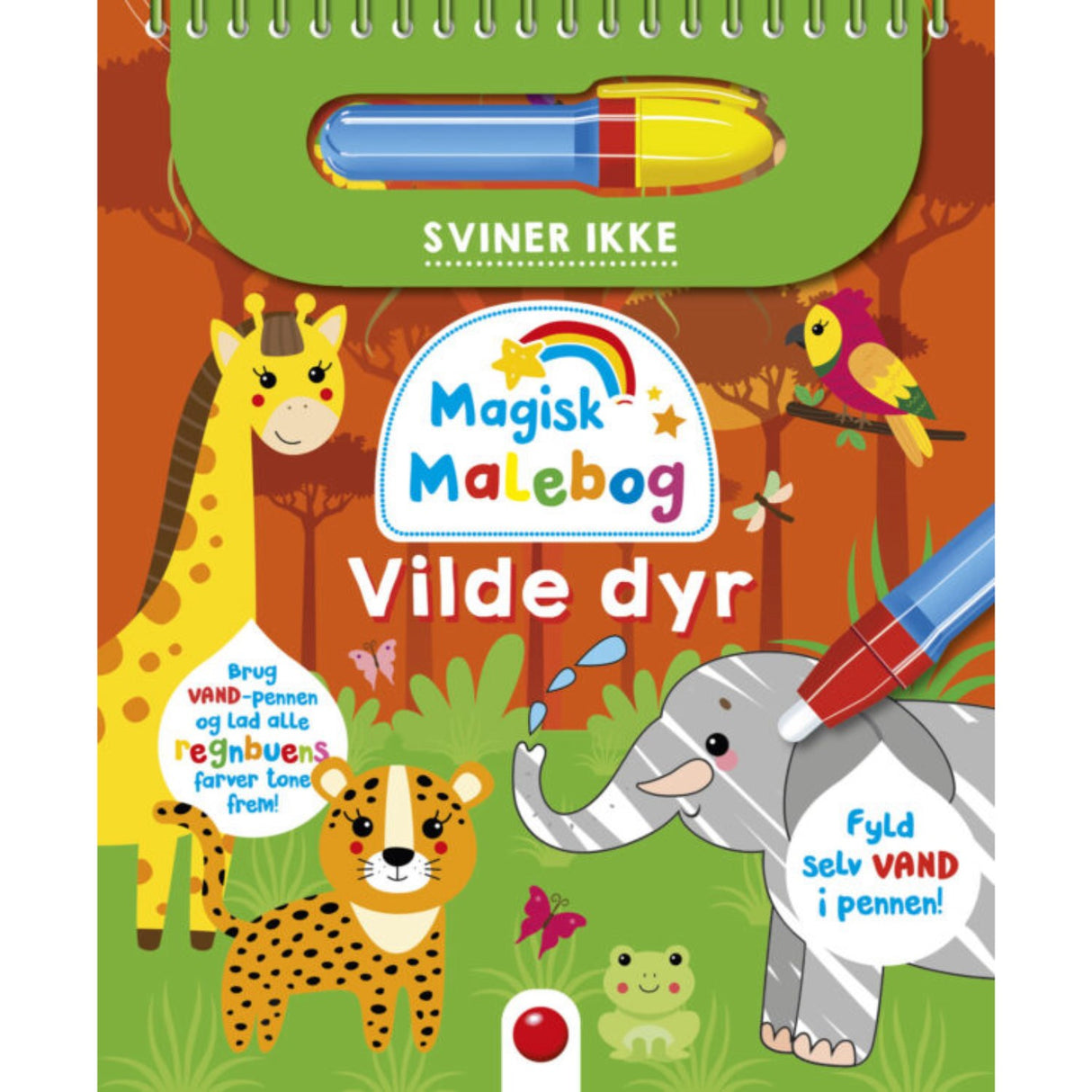 Forlaget Bolden Magic Coloring Book: Vilde Dyr