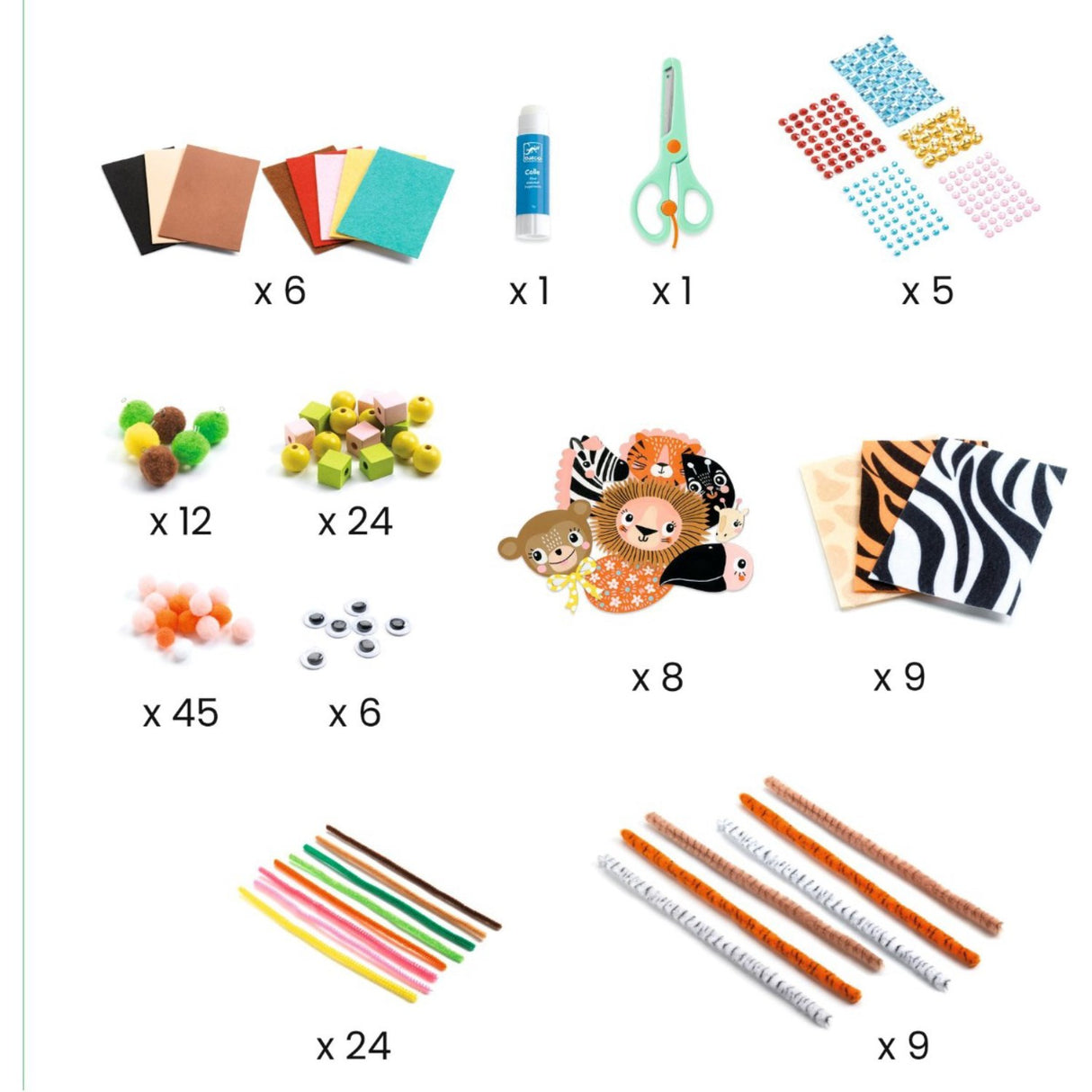 Djeco DIY Jugle Animals