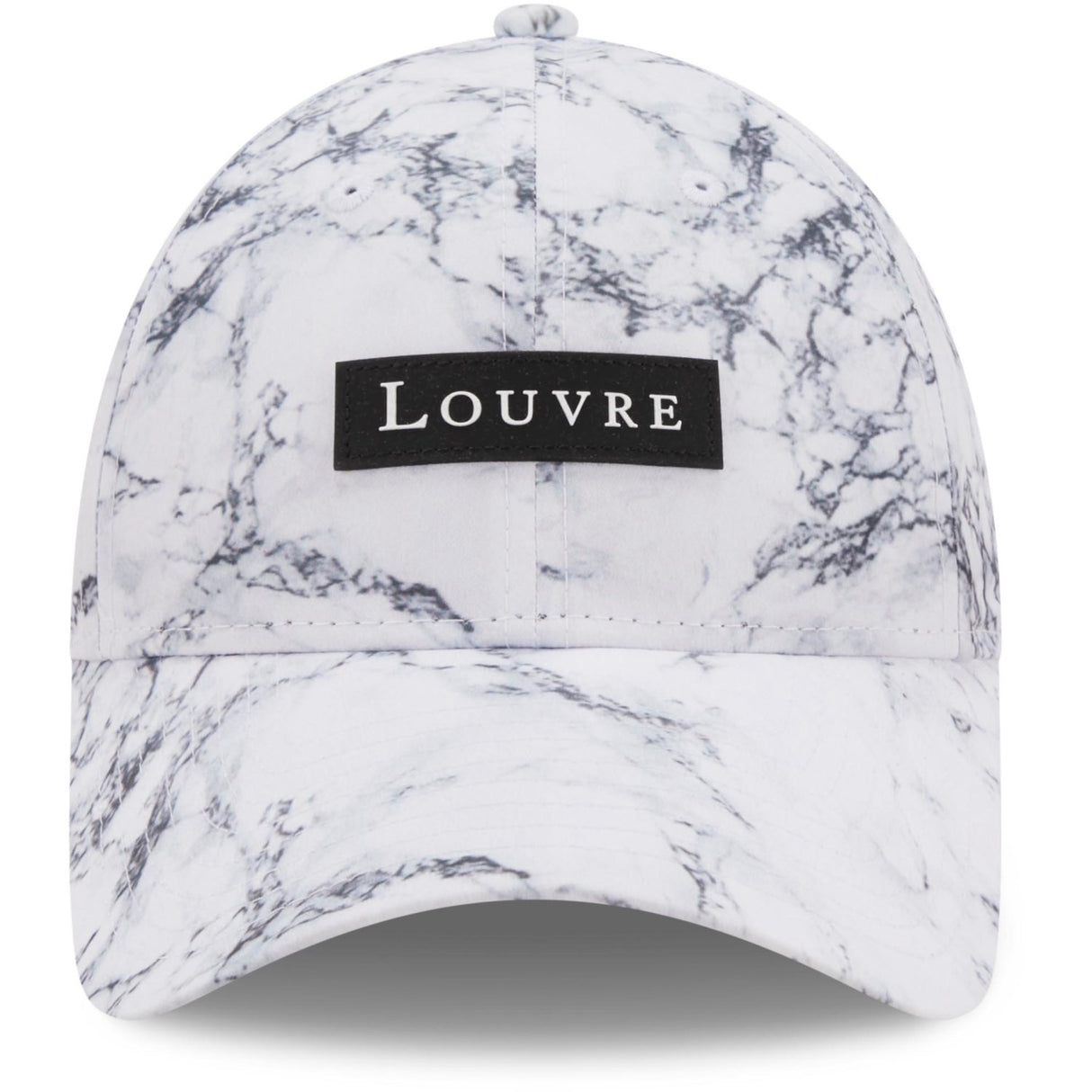 NEW ERA Louvre Clear 9Forty Cap Marble Print - White