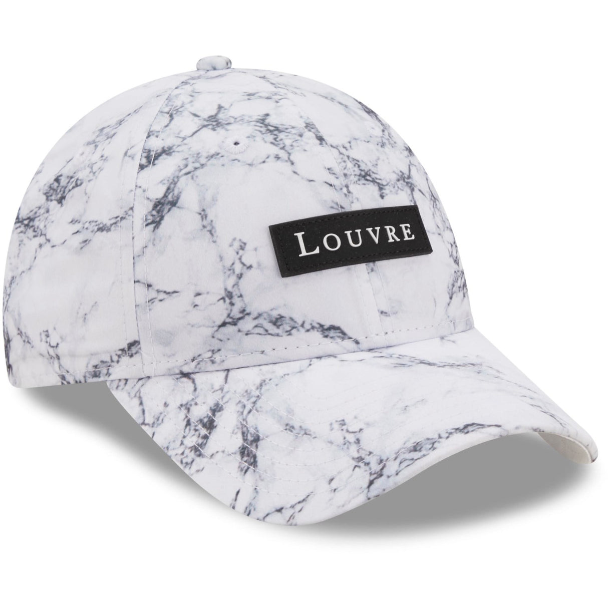 NEW ERA Louvre Clear 9Forty Cap Marble Print - White