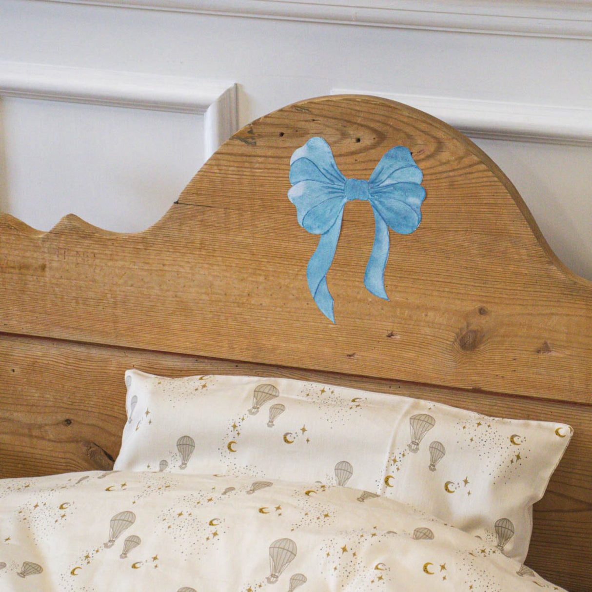 That's Mine Blue Wallsticker Blue Bows 3-Pack