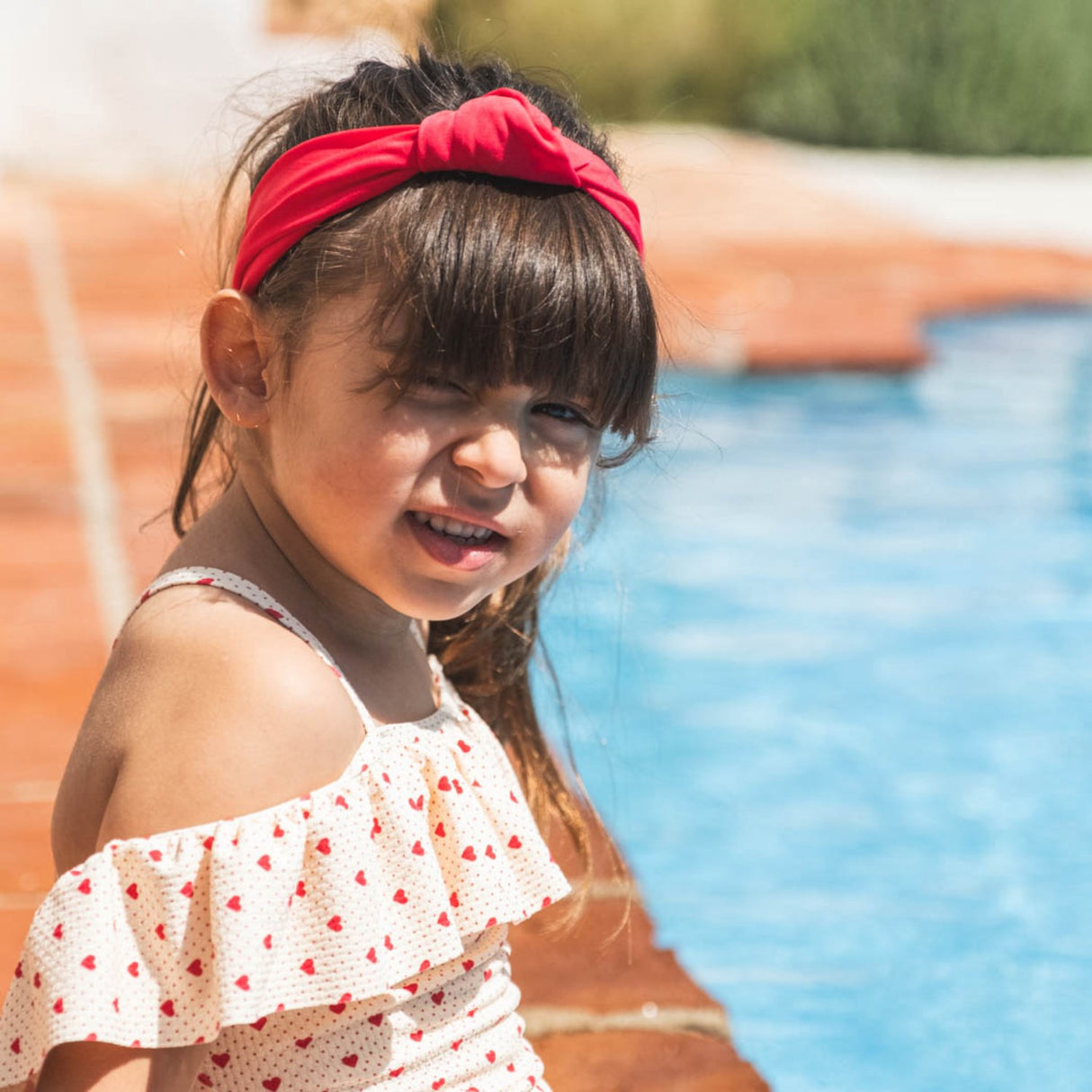 That's Mine Lots Of Love Red Savannah Swimsuit