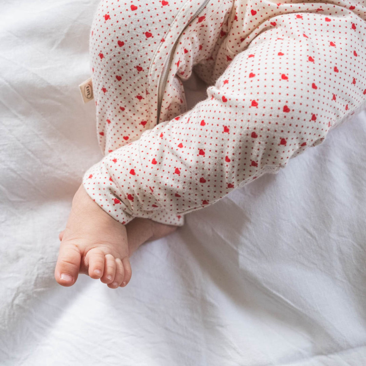 That's Mine Lots Of Love Red Elliotte Onesie