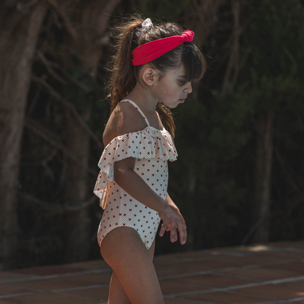 That's Mine Lots Of Love Red Savannah Swimsuit