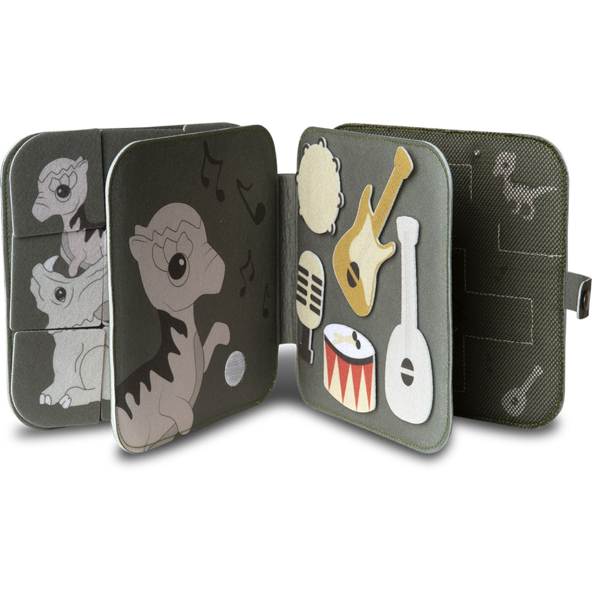 That's Mine Dino Esta Emory Felt Activity Book