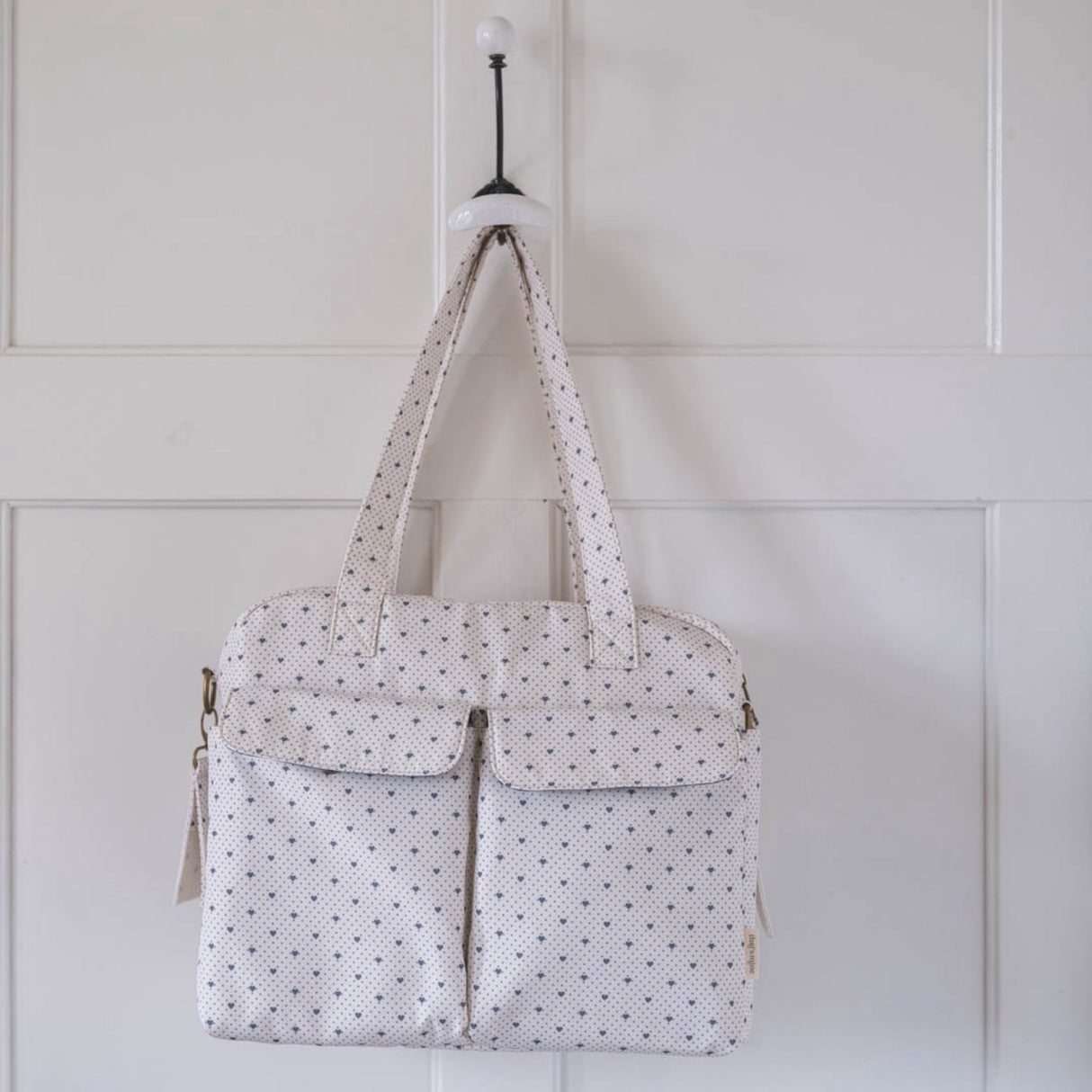 That's Mine Lots Of Love Sky Benne Nursing Bag