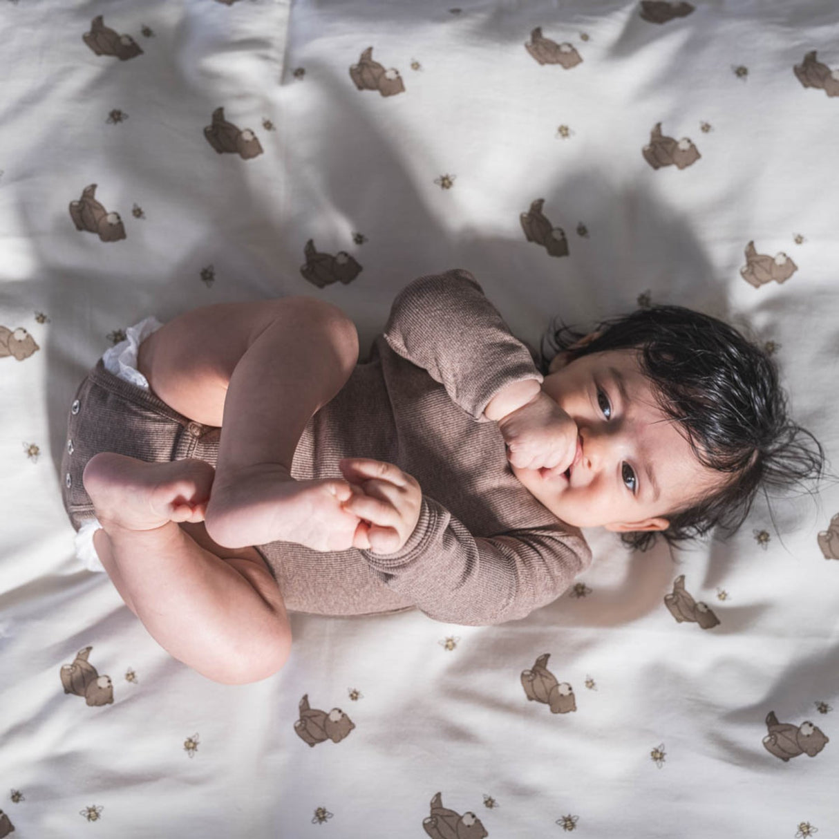 That's Mine Brown Melange Petra Bodystocking