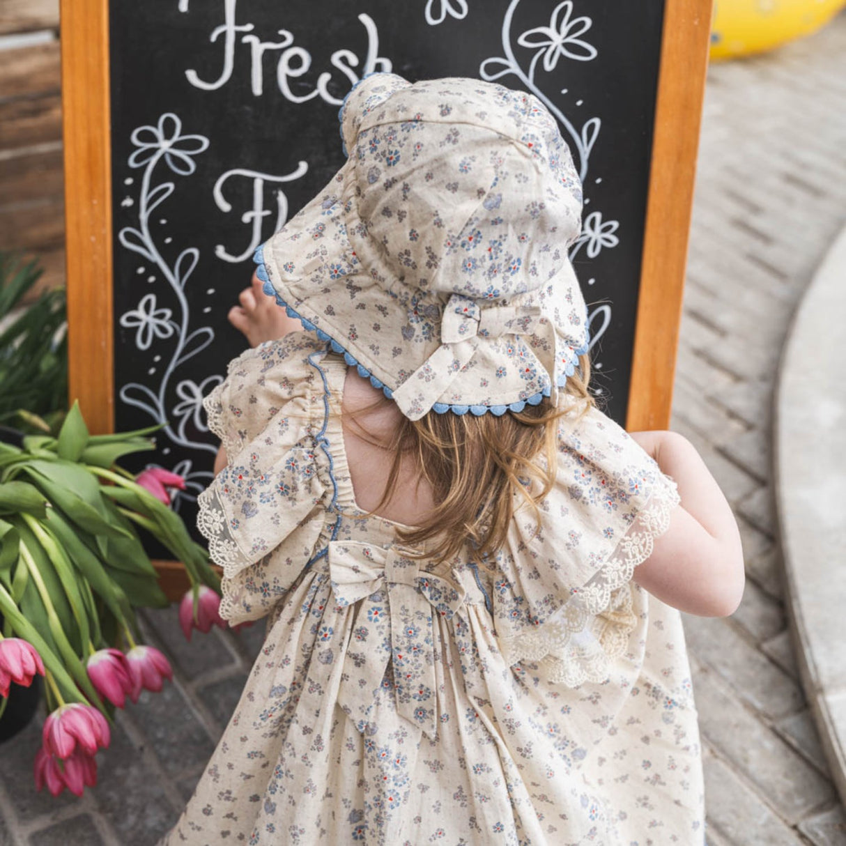 That's Mine Sprinkles Hearts Yellow Celina Dress