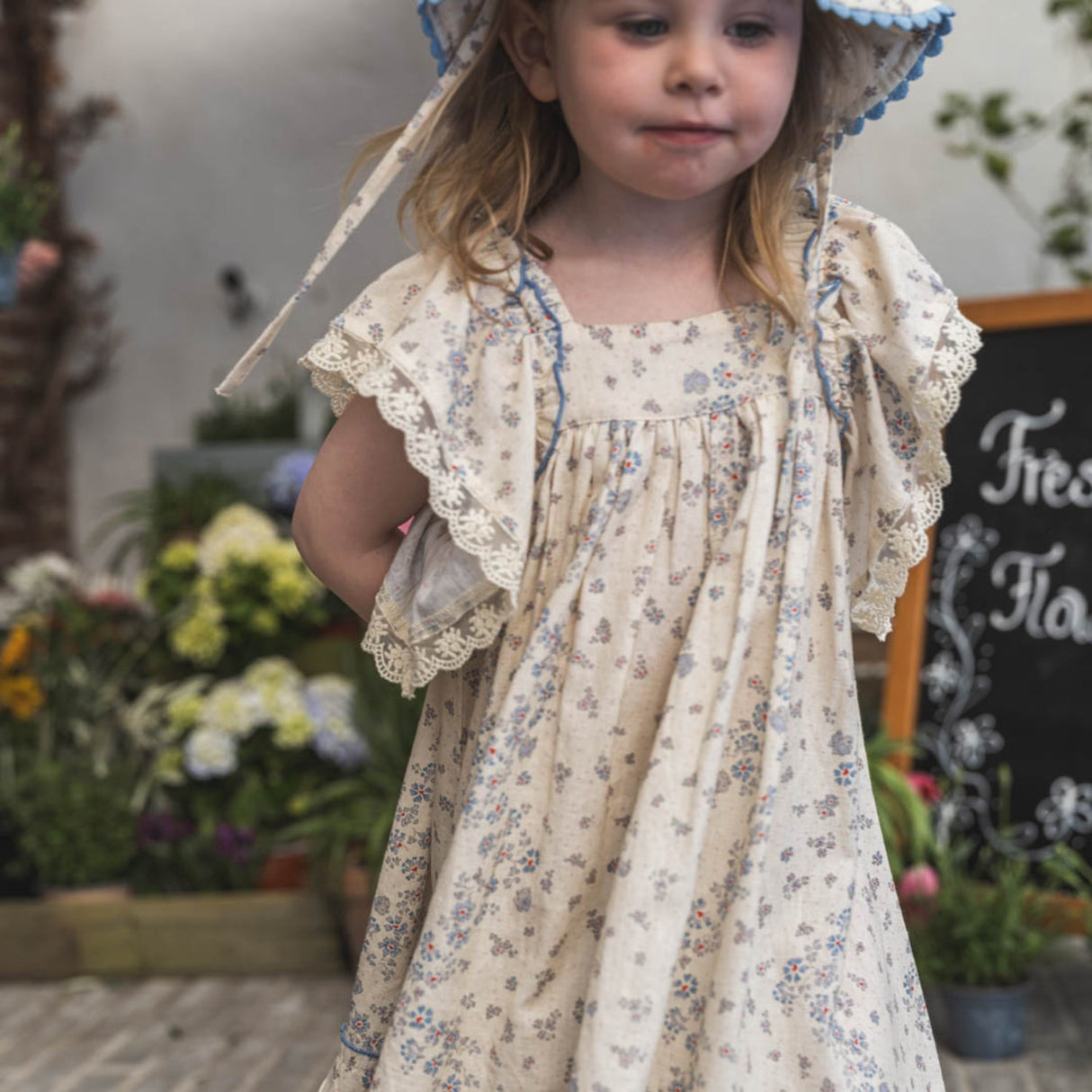 That's Mine Sprinkles Hearts Yellow Celina Dress