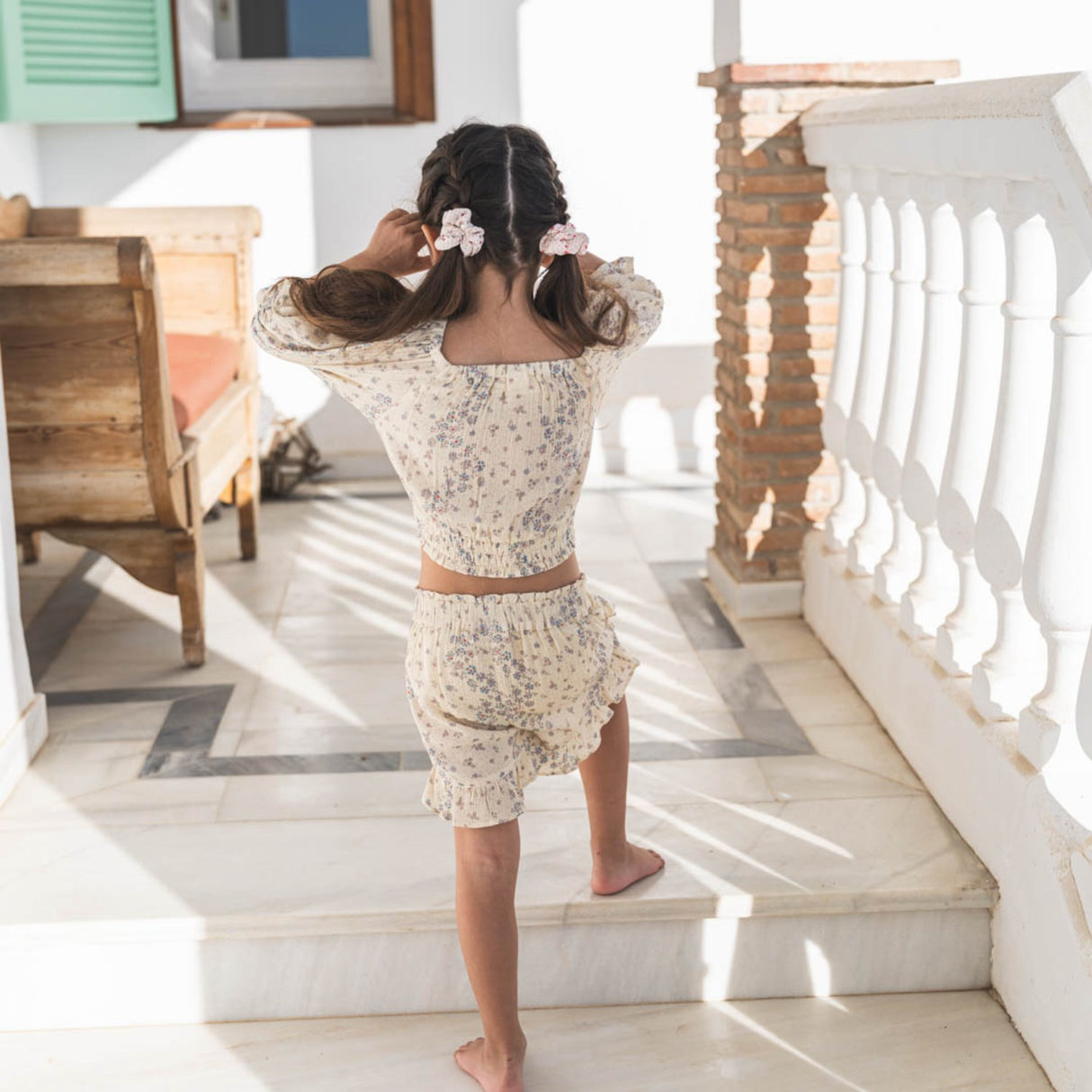 That's Mine Sprinkles Hearts Yellow Helen Top