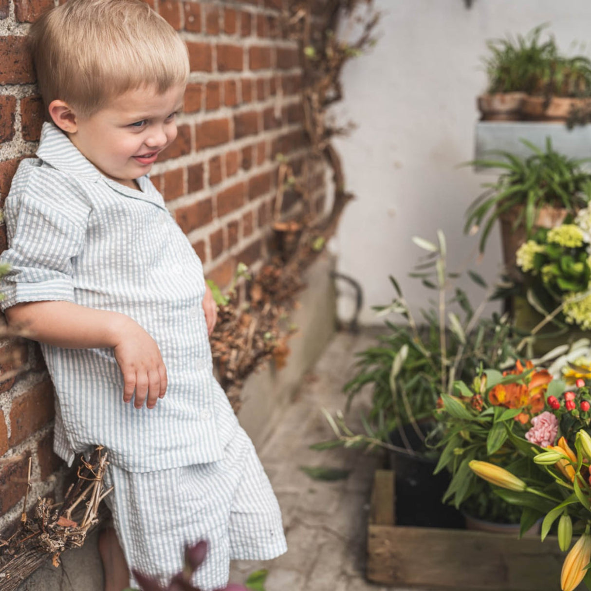 That's Mine Blue Stripe Ino Shirt