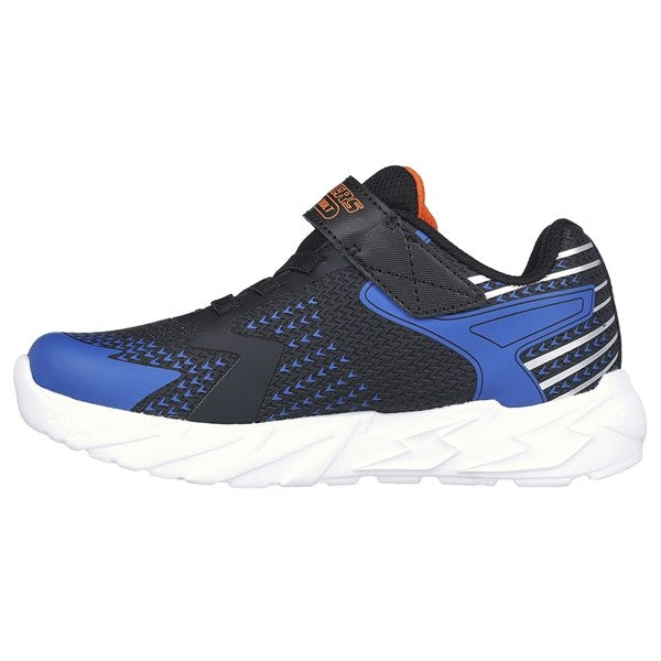 Skechers Flex Glow Bolt Sneakers Black Blue 4