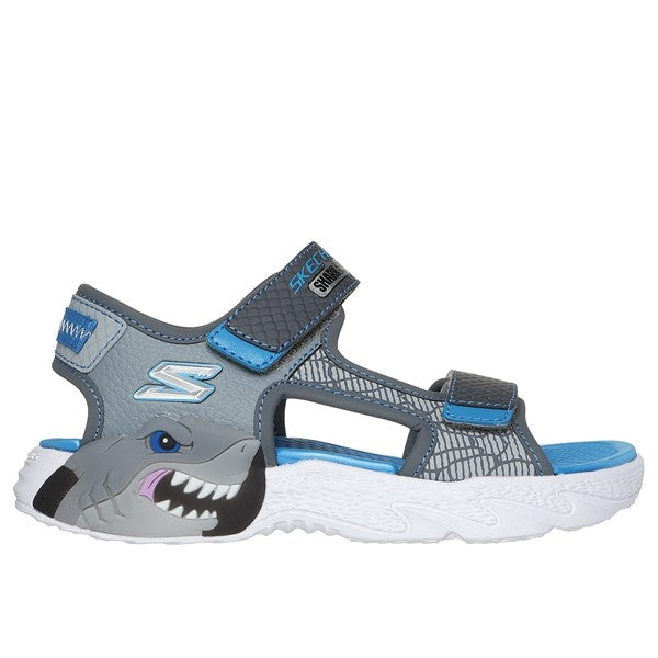 Skechers Creature Splash River Sandal Charcoal Blue 2