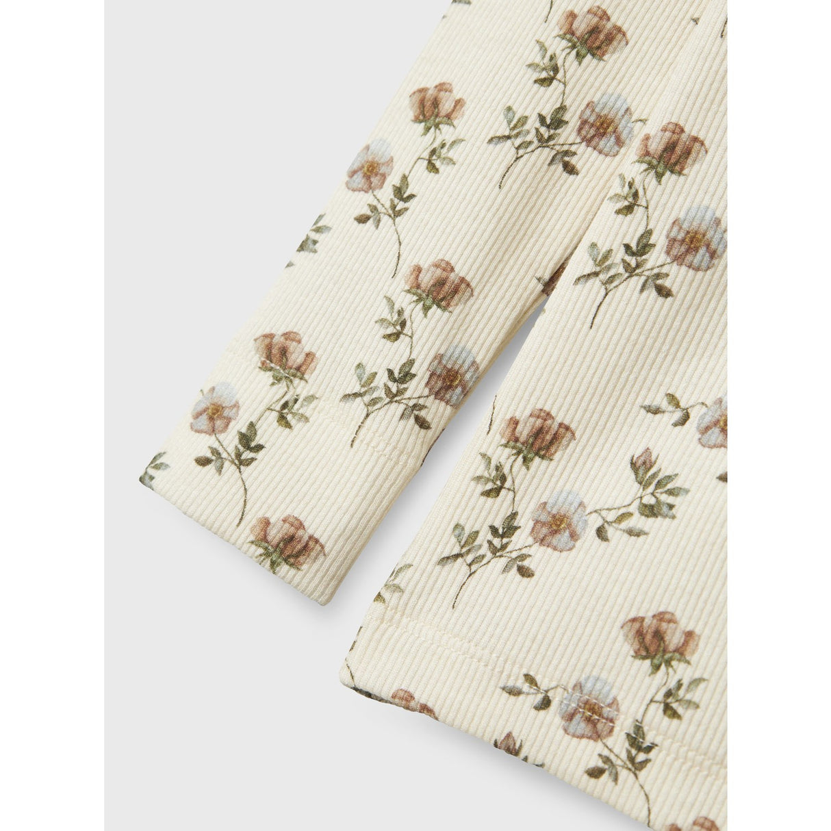 Lil'Atelier Turtledove Flowers Gavo Els Slim Blouse