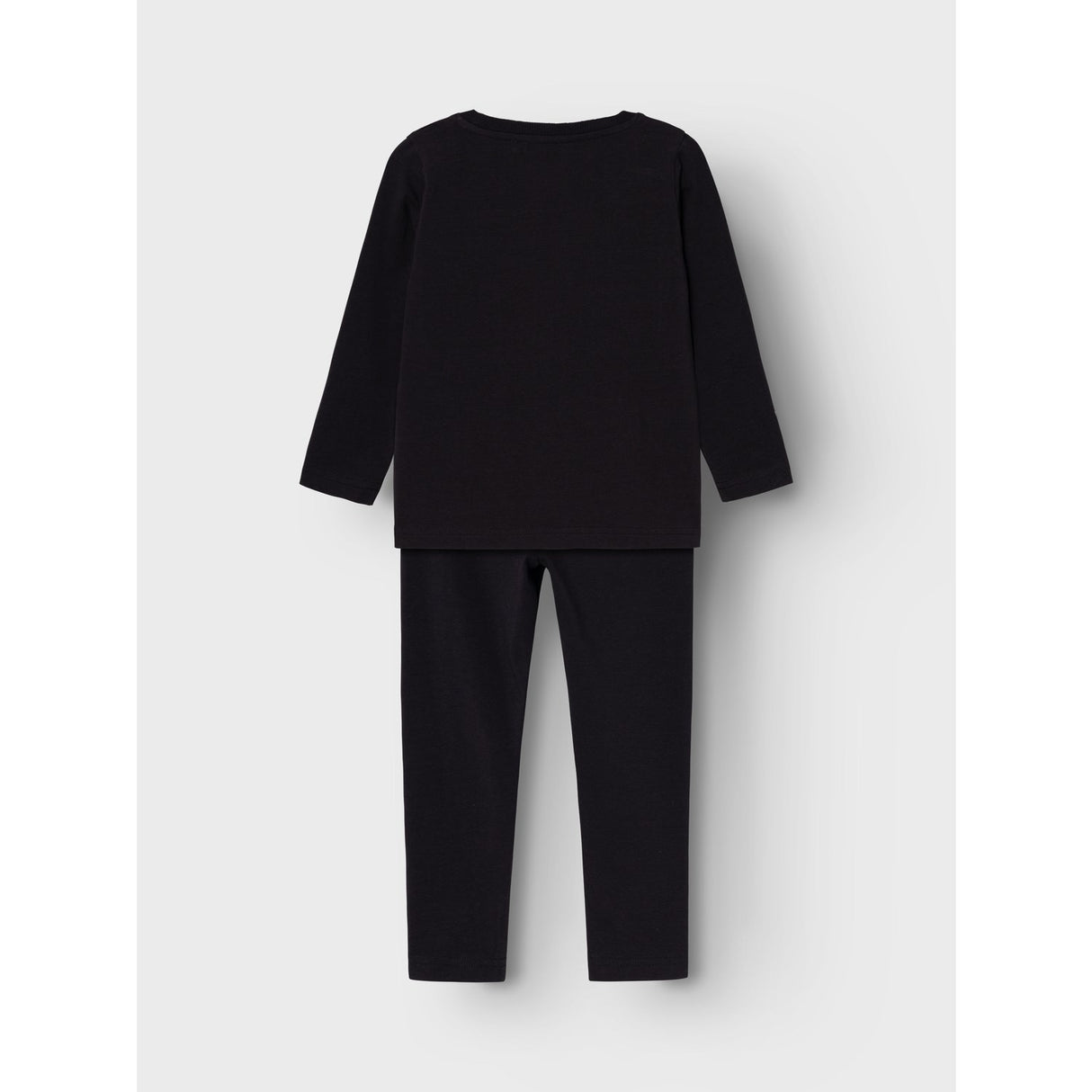 Name It Black Pink Oween Top Set Skeleton