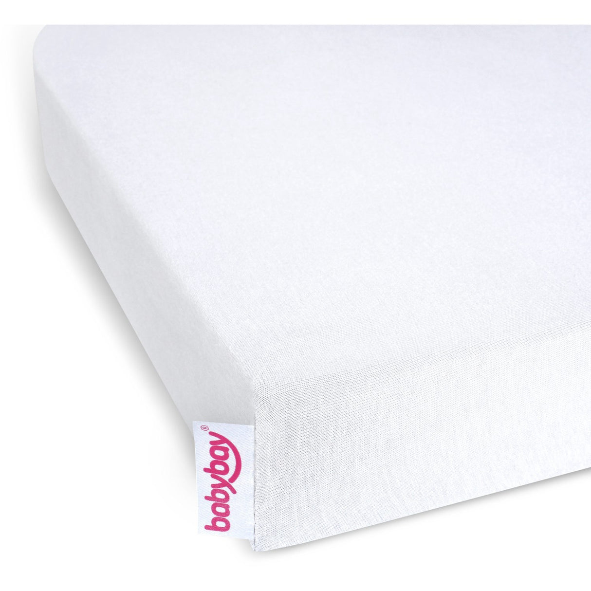 babybay® White Jersey Cover Deluxe Sheet 2-Pack Original