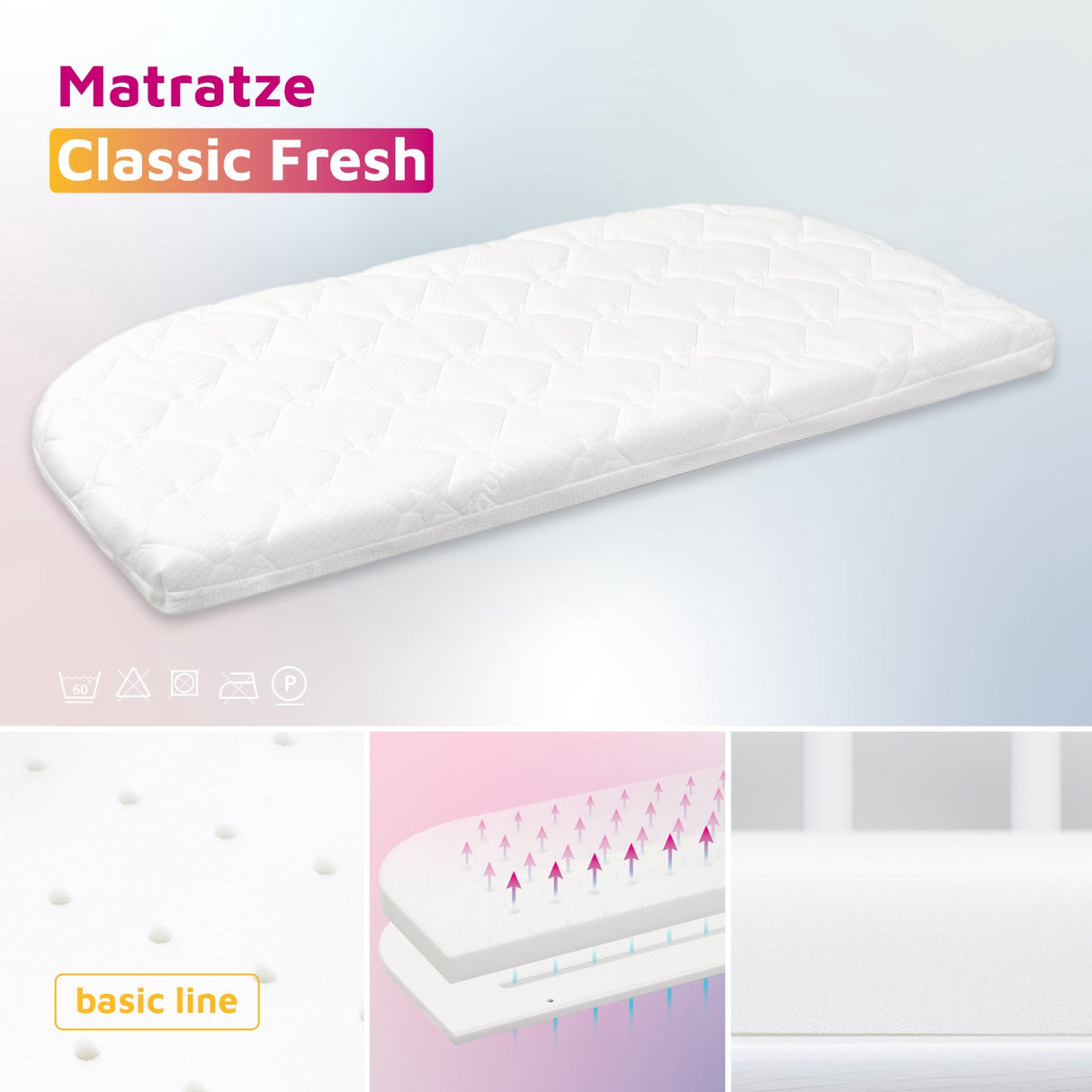 babybay® Mattress Classic Fresh Boxspring Xxl