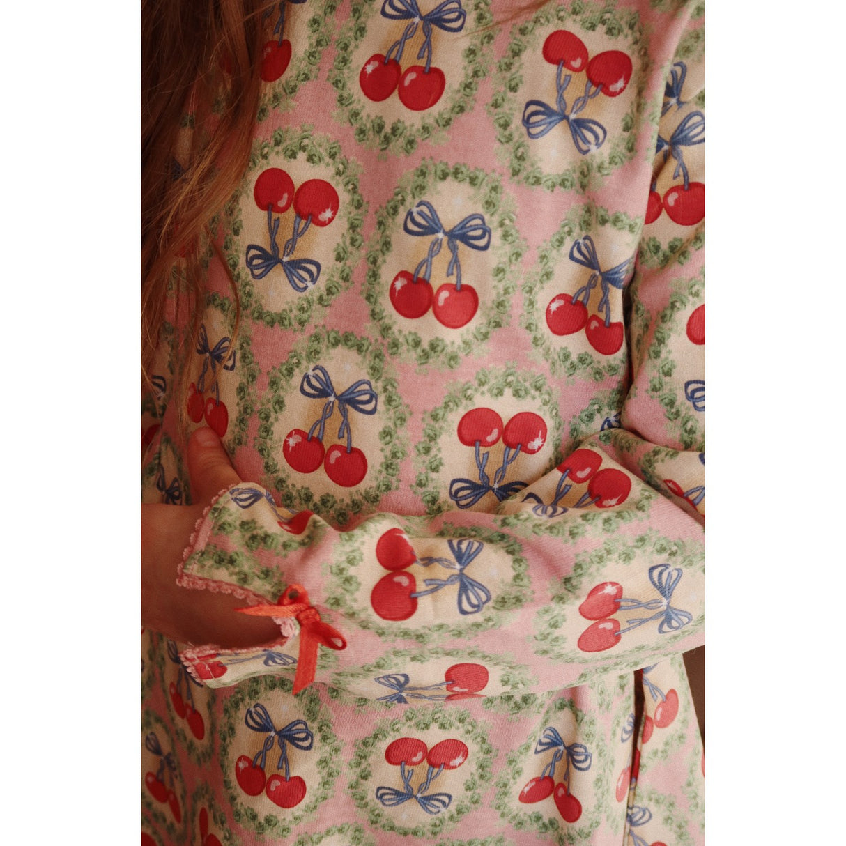 Konges Sløjd Cherry Bow Drey Dress Gots