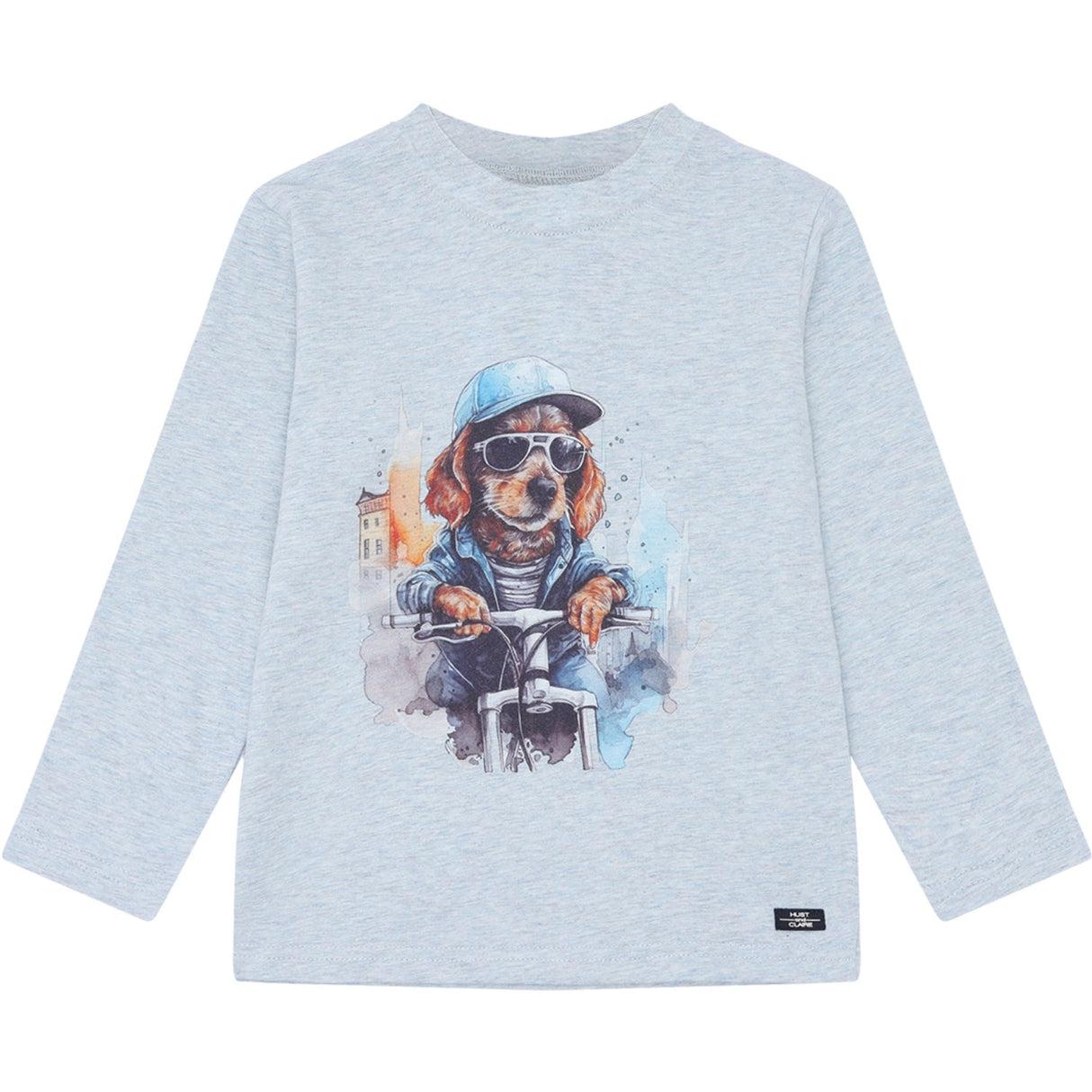 Hust & Claire Sky Melange Anton Blouse