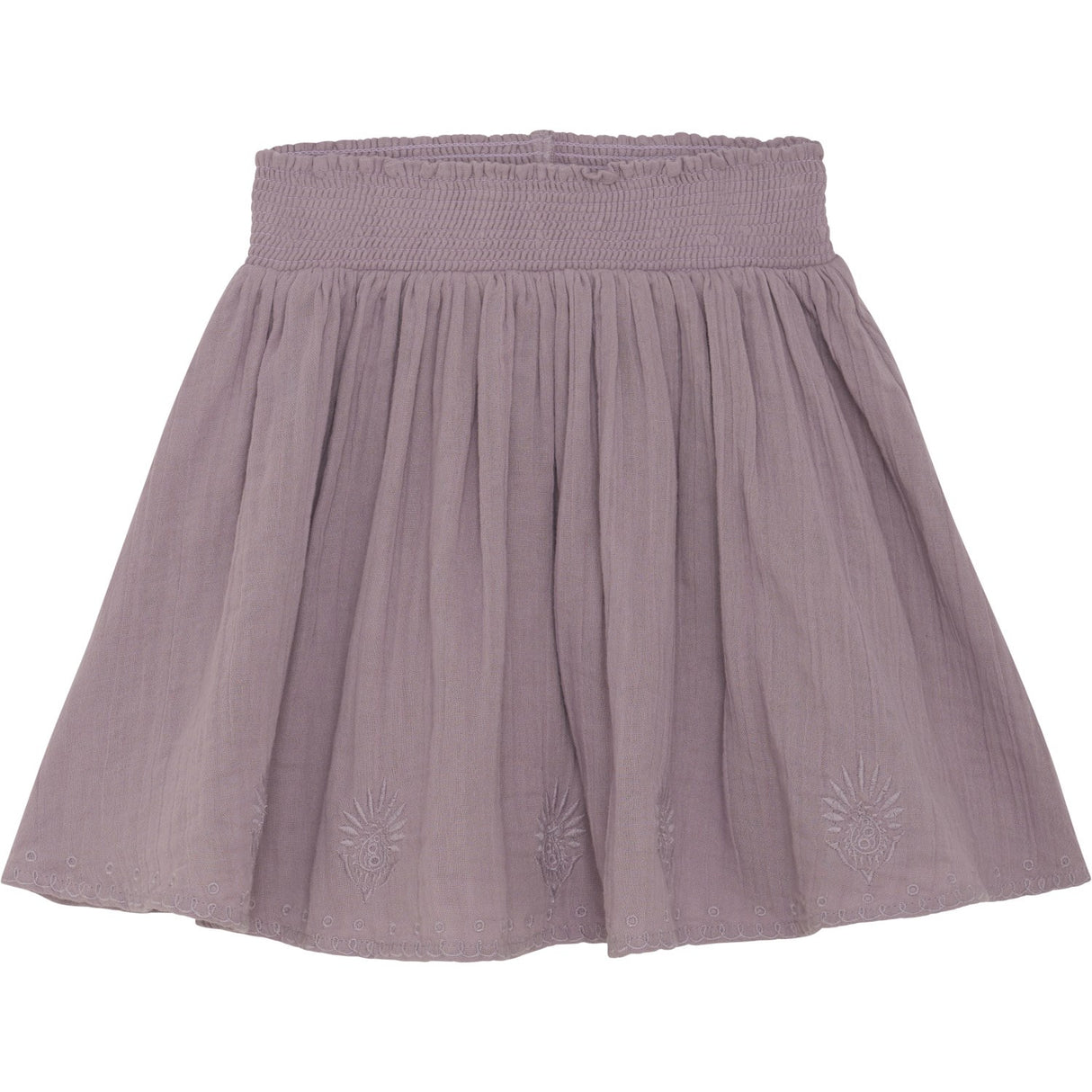 Minymo Elderberry Skirt With Embroidery