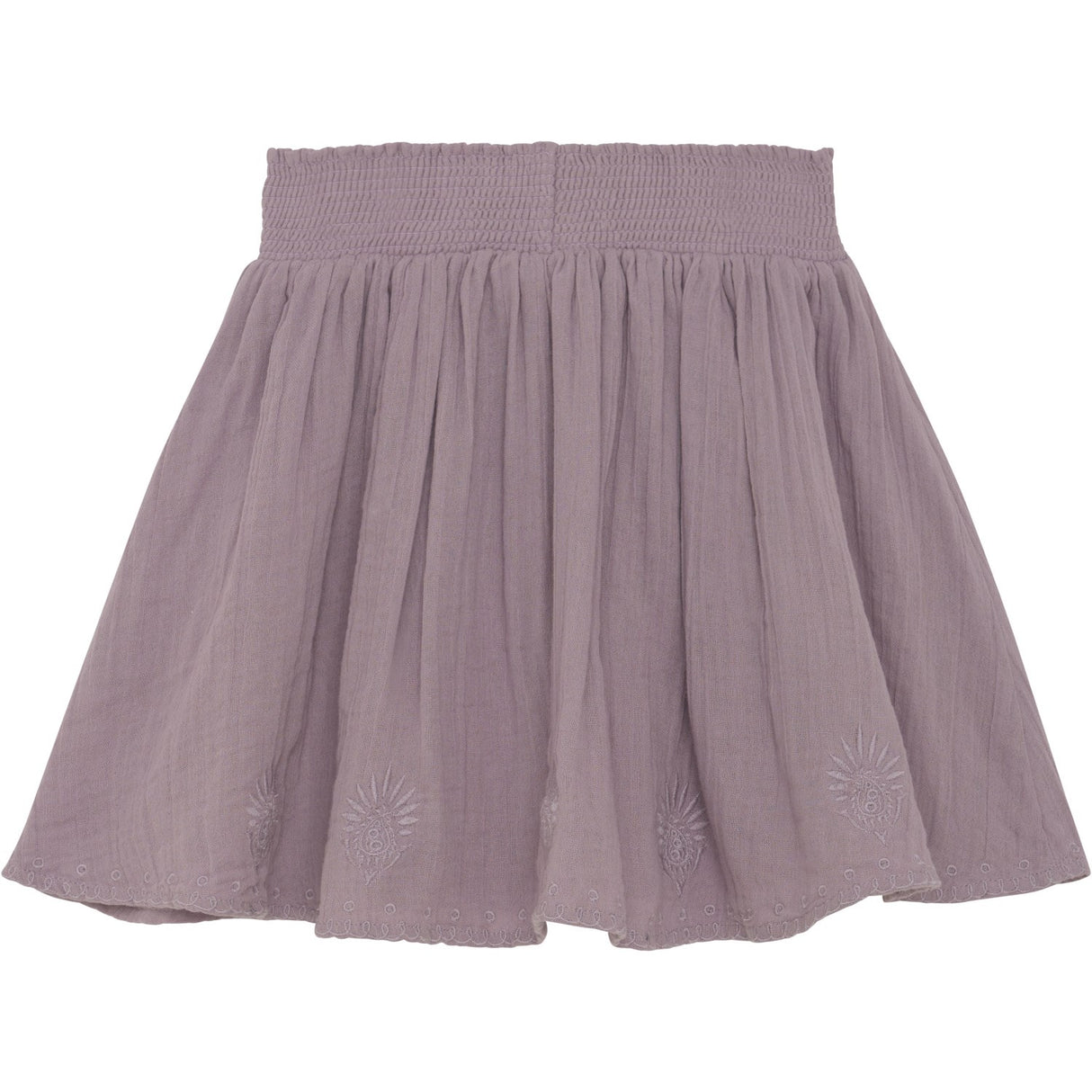 Minymo Elderberry Skirt With Embroidery