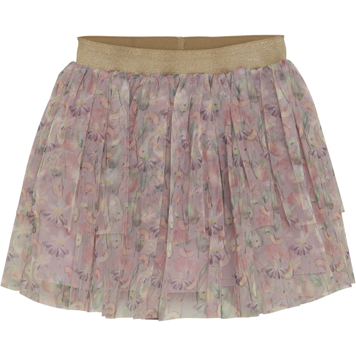 Minymo Burnished Lilac Skirt AOP
