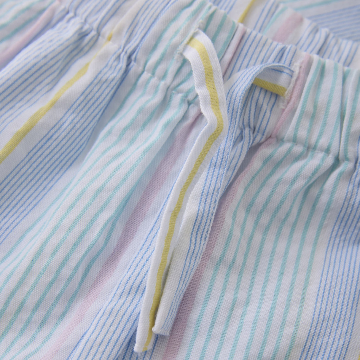 Minymo Wan Blue Pants Seersucker