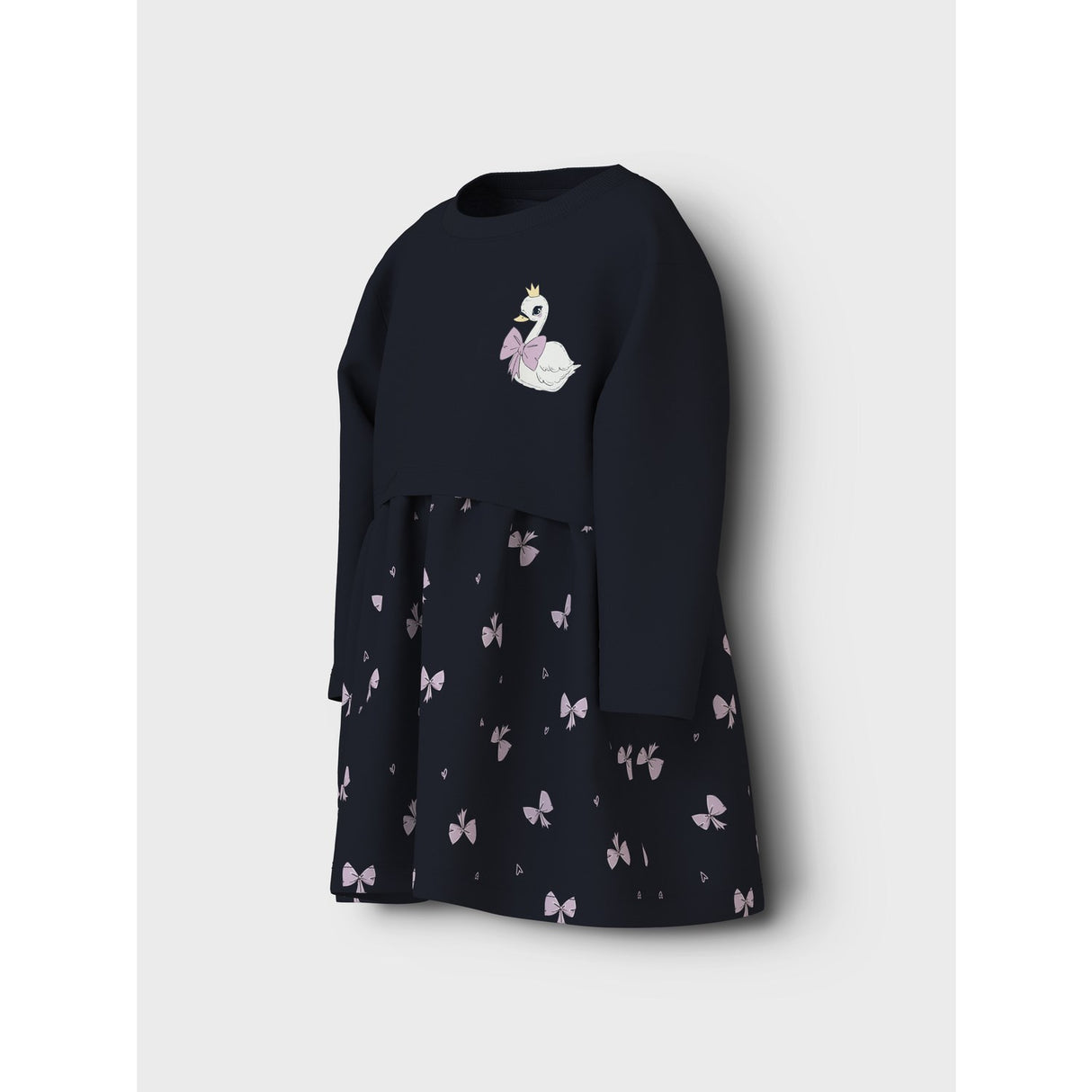 Name It Dark Sapphire Swan Valona Regular Sweat Dress