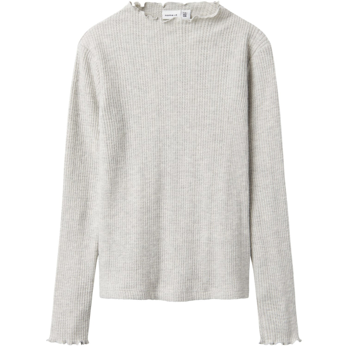 Name It Light Grey Melange Tulpu Blouse