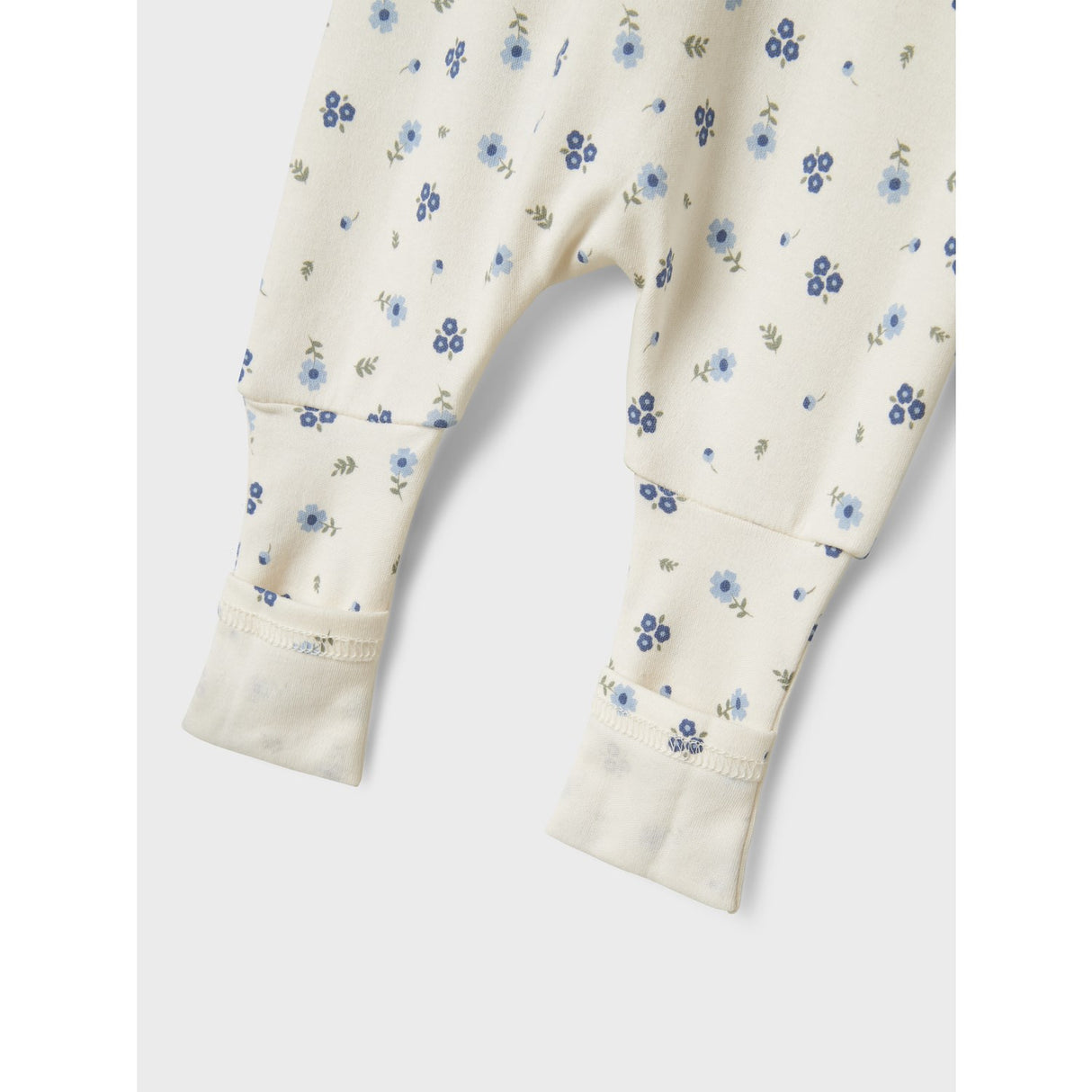 Name It Jet Stream Nightsuit 2-Pack Zip Jet Flower Noos