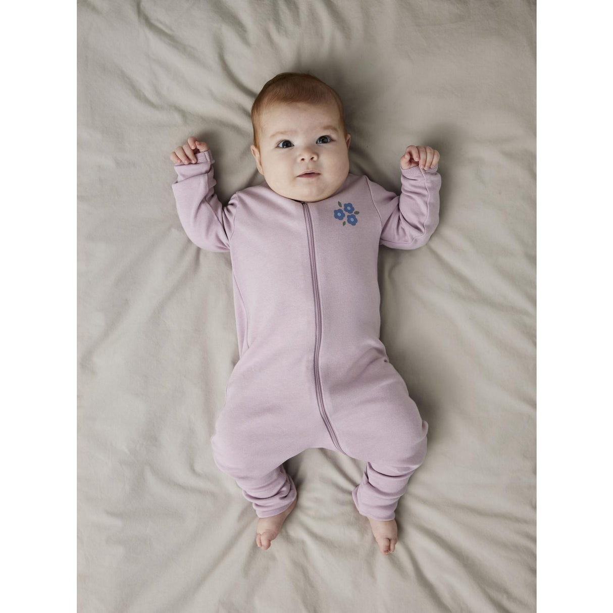 Name It Jet Stream Nightsuit 2-Pack Zip Jet Flower Noos