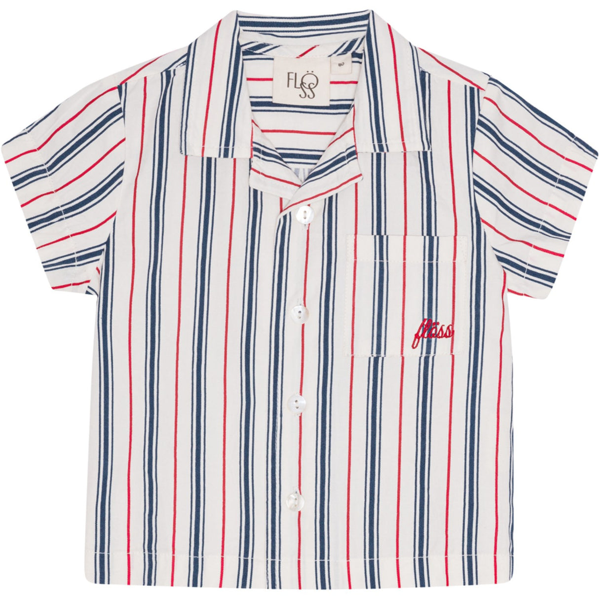 Flöss Red/Blue stripes Miles Shirt